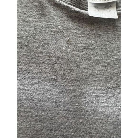 VTG Adidas Logo T-Shirt size L - Picture 5 of 9